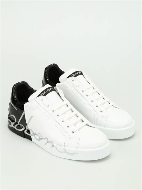 scarpe dolce gabbana portofino|dolce gabbana portofino sneakers men.